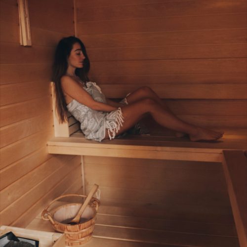 …je eigen privé sauna waar je heerlijk tot rust kunt komen…